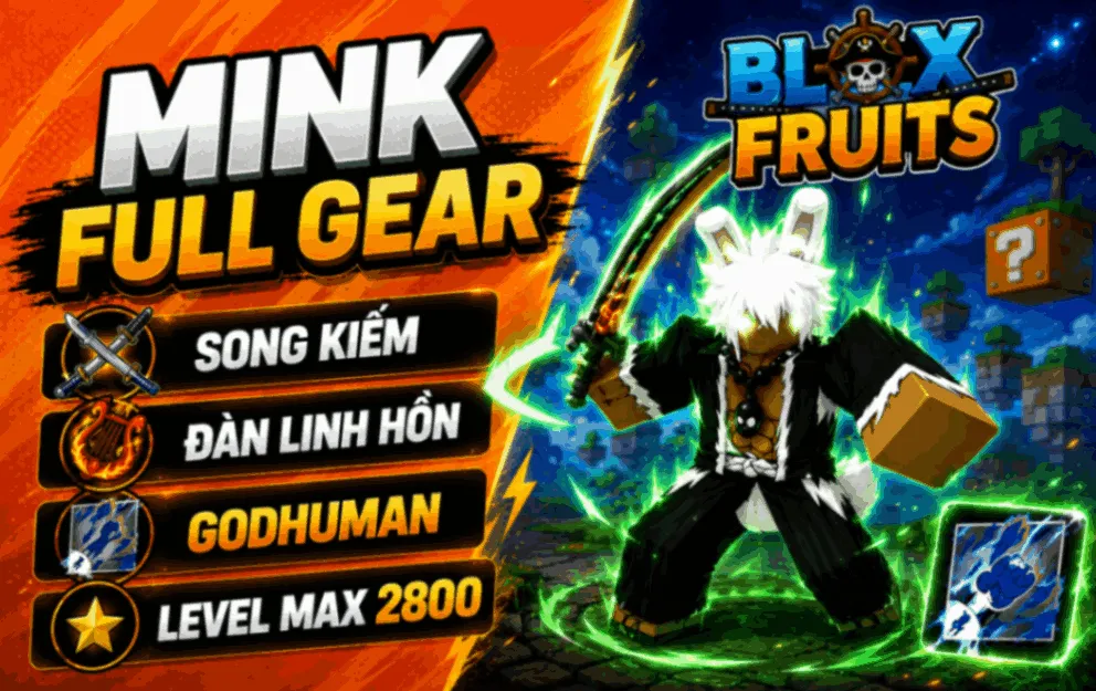 (QT) MINK V4 FULL GEAR